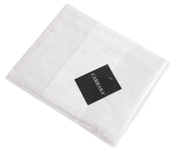 Set ručnika CARRARA 1 kom 60x100 cm i 1 kom 40x55 cm 100% pamuk, bijela