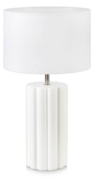 Stolne Lampa Markslöjd, Bijela, Spavaća soba, Tkanina / tekstil