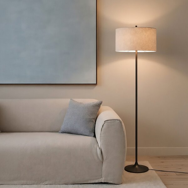 Podne Lampa Belid, Soft, Spavaća soba, Tkanina / tekstil, Skandinavski