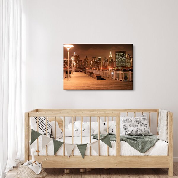 Slika - Noćni grad (90x60 cm)