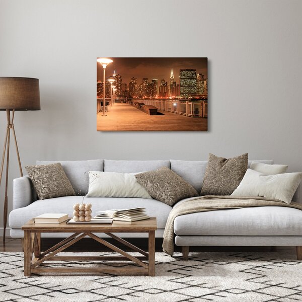 Slika - Noćni grad (90x60 cm)