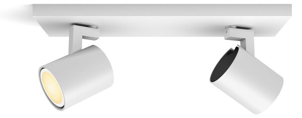 Stropne Svjetiljka Philips Hue, Philips Hue Runner, prigušiv, Bijela, Dnevna soba, Aluminij, Moderan