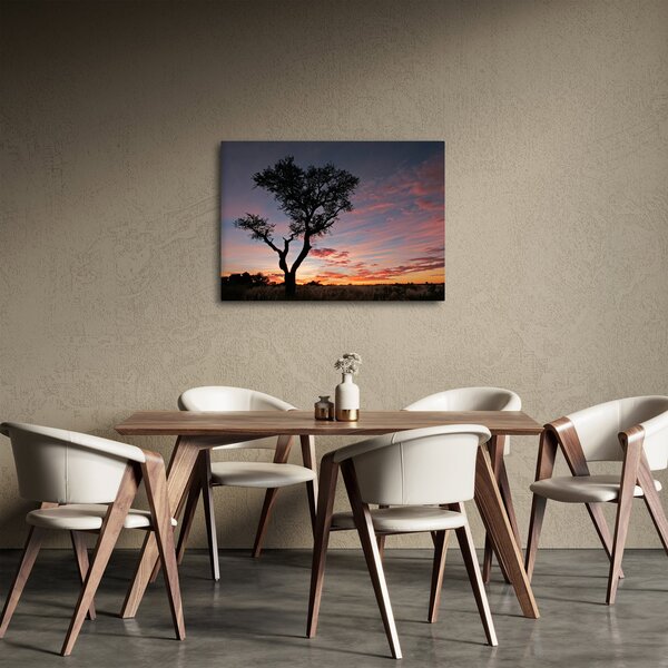Slika - Drvo i crvenkaste nijanse (70x50 cm)