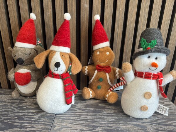 Božićna dekoracija SNOWY FRIENDS 27 cm - više varijanti Varijanta: Snowdog