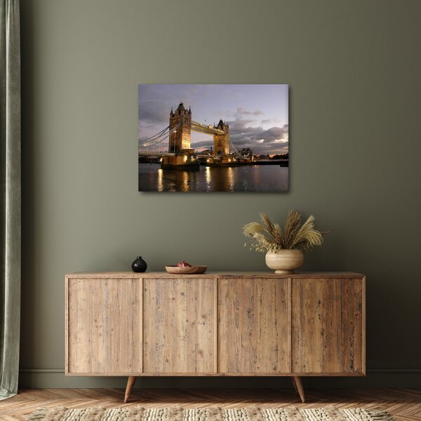 Slika - Tower Bridge noću (70x50 cm)
