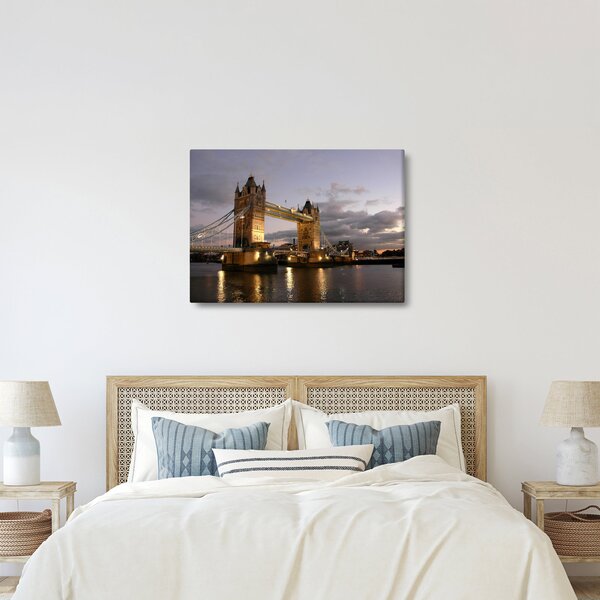 Slika - Tower Bridge noću (70x50 cm)