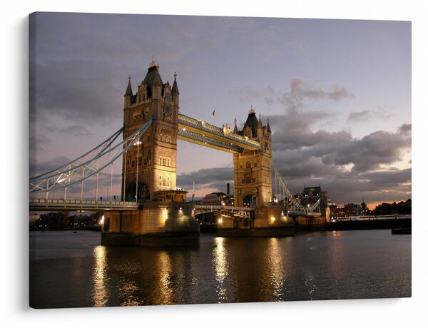 Slika - Tower Bridge noću (70x50 cm)