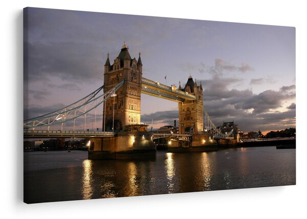 Slika - Tower Bridge noću (90x60 cm)
