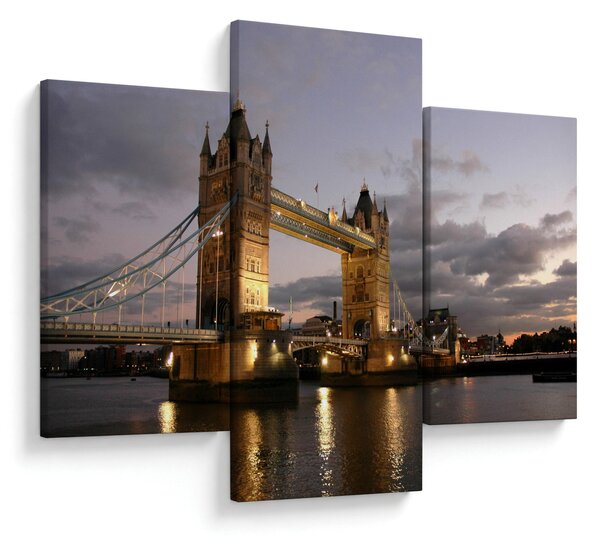 Slika - Tower Bridge noću (90x60 cm)