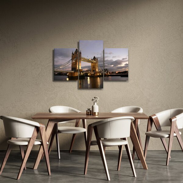 Slika - Tower Bridge noću (90x60 cm)