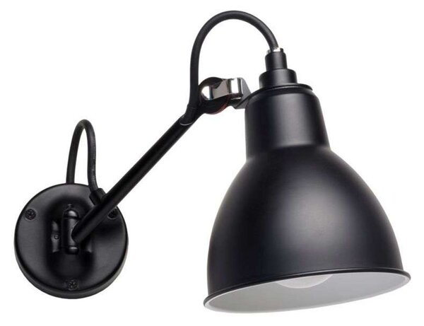 Lampe Gras 104 zidna svjetiljka za kupaonicu, crna – DCW