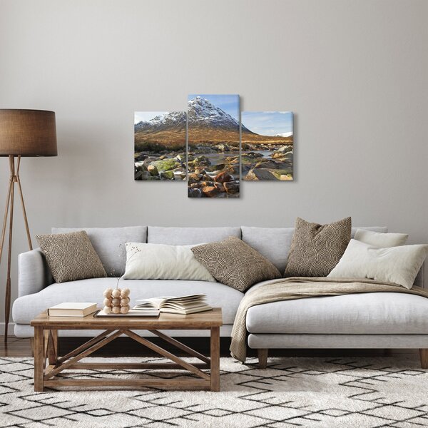 Slika - Planina s rijekom (90x60 cm)