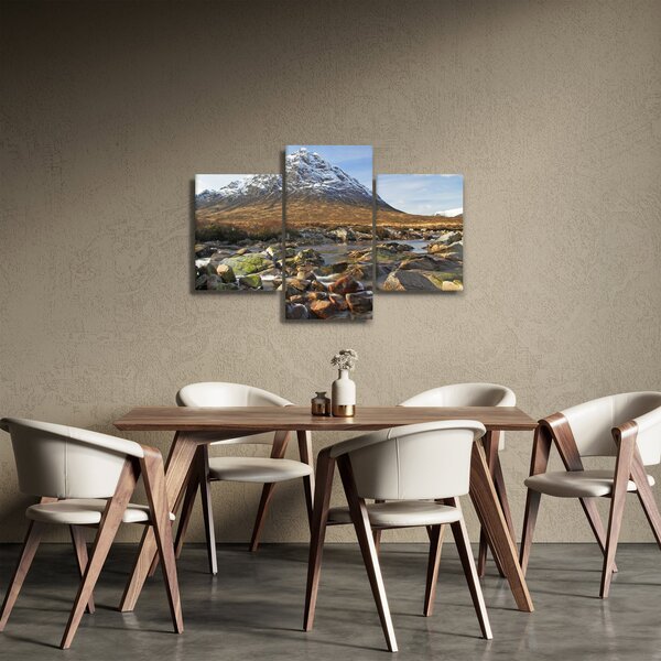 Slika - Planina s rijekom (90x60 cm)