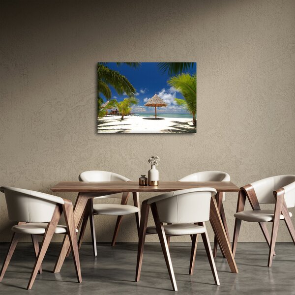 Slika - Plaža s bijelim pijeskom (70x50 cm)