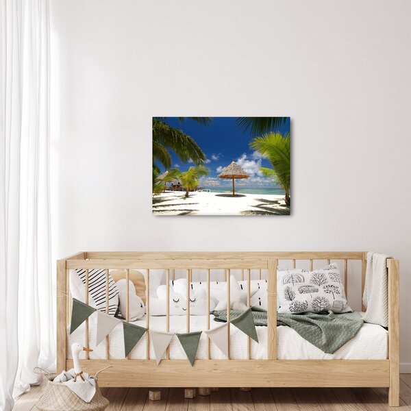 Slika - Plaža s bijelim pijeskom (70x50 cm)