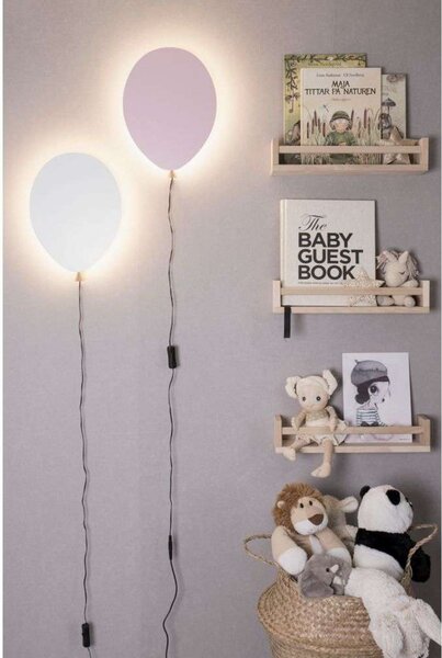 Zidne Svjetiljka Globen Lighting, Ružičasta ruža, Dnevna soba, Drvo