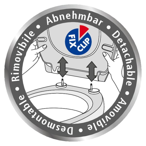 WC daska s automatskim zatvaranjem 38 x 44,5 cm Menin – Wenko