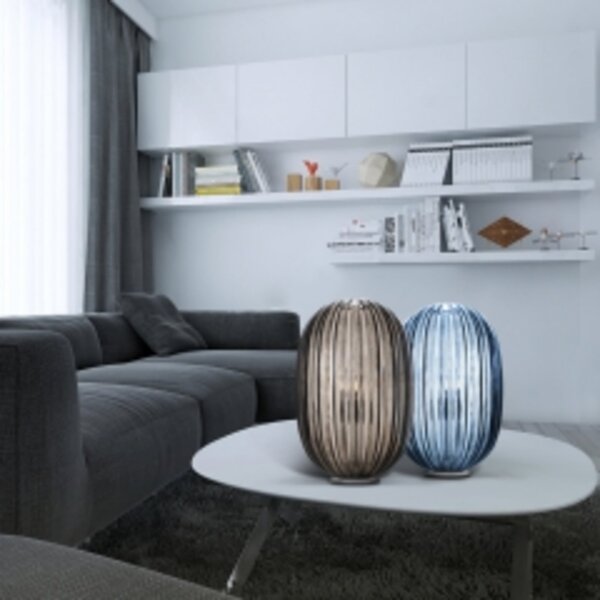 Stolne Lampa Foscarini, Sivo, Dnevna soba, Plastika