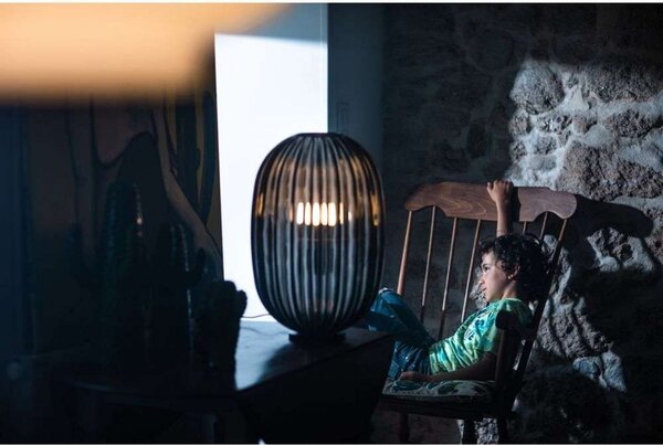 Stolne Lampa Foscarini, Sivo, Dnevna soba, Plastika