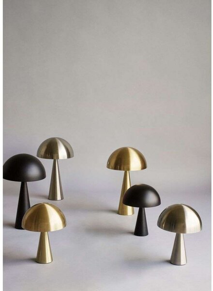 Stolne Lampa Hübsch, Crno, Dnevna soba, Metal, Dizajn