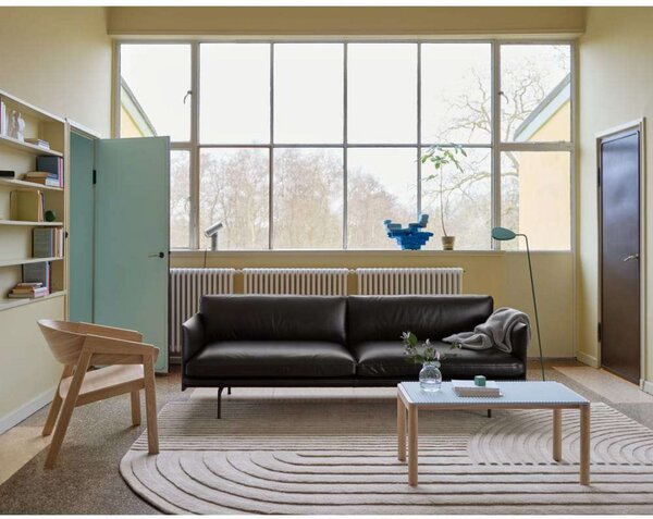 Stolne Lampa Muuto, prigušiv, Crno, Dnevna soba, Aluminij