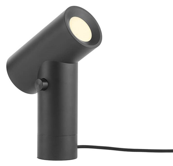 Stolne Lampa Muuto, prigušiv, Crno, Dnevna soba, Aluminij