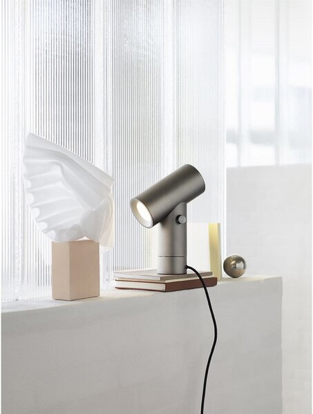 Stolne Lampa Muuto, prigušiv, Crno, Dnevna soba, Aluminij