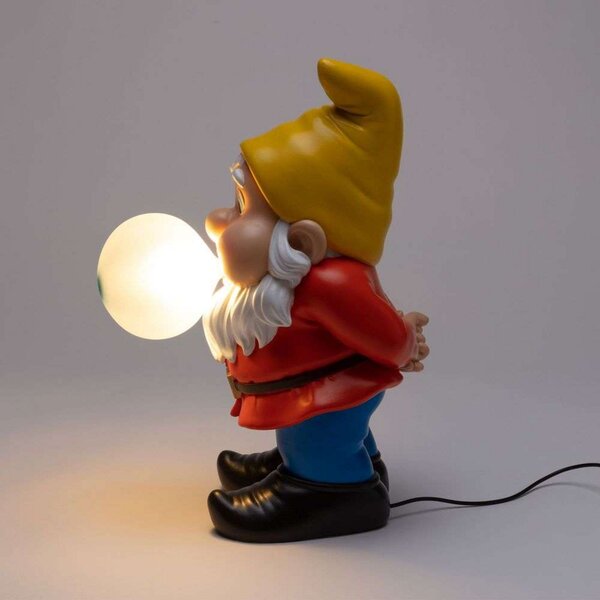 Stolne Lampa SELETTI, prigušiv, Višebojno, Dnevna soba, Plastika