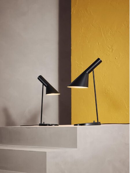 Stolne Lampa Louis Poulsen, AJ Mini, Bijela, Dnevna soba, Metal, Dizajn