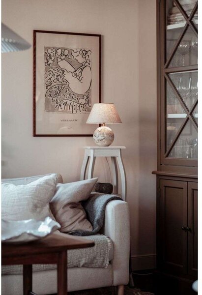 Stolne Lampa Globen Lighting, Zelena, Dnevna soba, Tkanina / tekstil