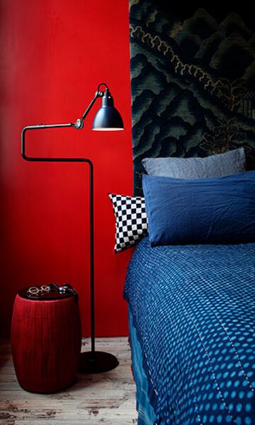 Podne Lampa DCW, Plava, Dnevna soba, Metal
