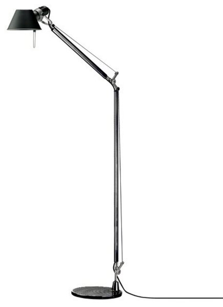 Tolomeo Reading Podna lampa Crna m/Crna Fod - Artemide