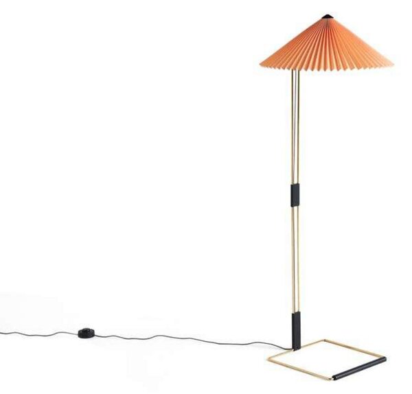 Podne Lampa HAY, prigušiv, Naranča, Dnevna soba, Metal