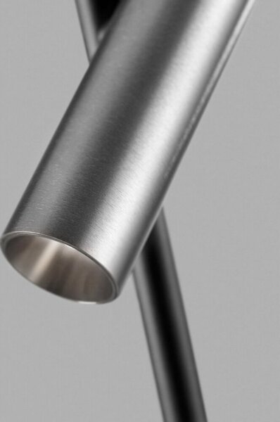 Podne Lampa LIGHT-POINT, Metalik, Dnevna soba, Aluminij