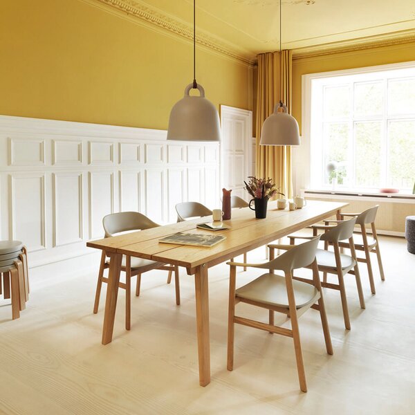 Viseće Svjetiljka Normann Copenhagen, Bež, Dnevna soba, Aluminij