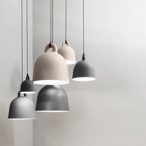 Viseće Svjetiljka Normann Copenhagen, Bež, Dnevna soba, Aluminij