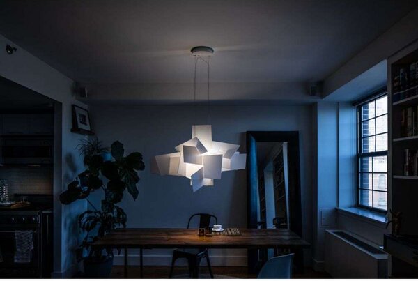 Viseće Svjetiljka Foscarini, Bijela, Blagovaonica, Plastika