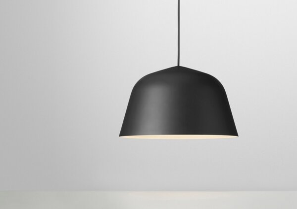 Viseće Svjetiljka Muuto, Crno, Blagovaonica, Aluminij