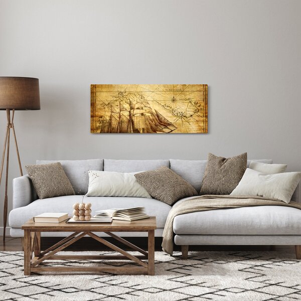 Slika - Stara karta (120x50 cm)