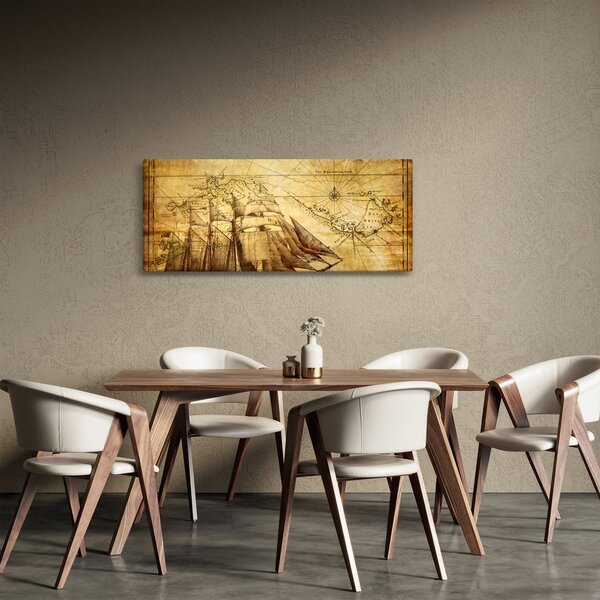 Slika - Stara karta (120x50 cm)