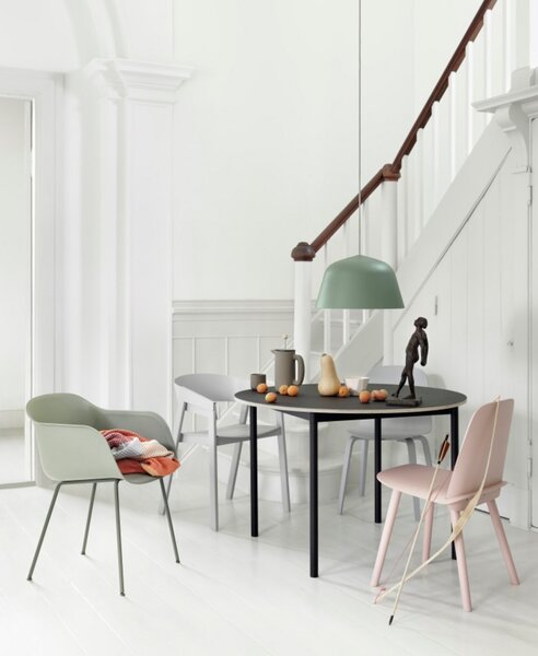 Viseće Svjetiljka Muuto, Crno, Blagovaonica, Aluminij