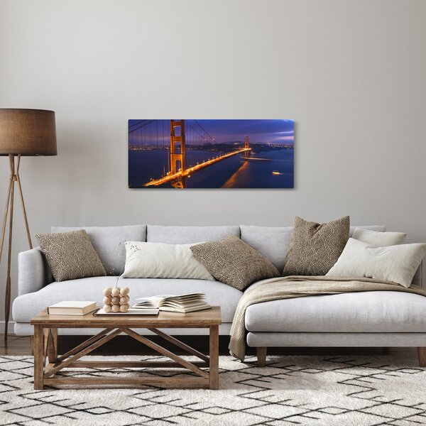 Slika - Most Golden Gate (120x50 cm)