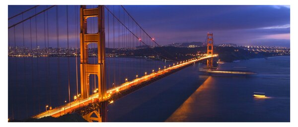 Slika - Most Golden Gate (120x50 cm)
