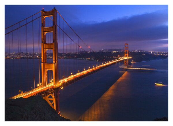 Slika - Most Golden Gate (70x50 cm)