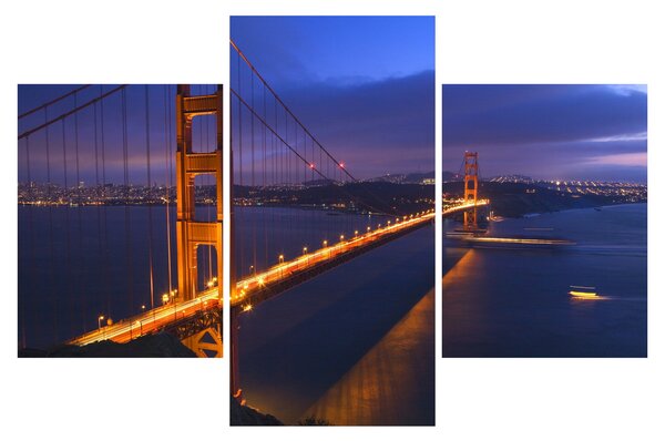 Slika - Most Golden Gate (90x60 cm)