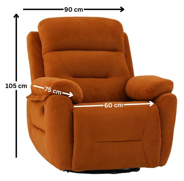 Zondo.hr Podesiva fotelja Comforto M (crvena). Akcija -31%. 1145373