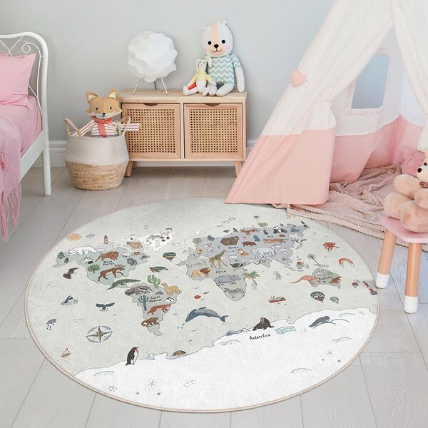 Periv dječji tepih za igru ø100 cm Big World – Mila Home