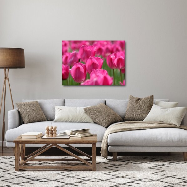 Slika - Ružičasti tulipani (70x50 cm)