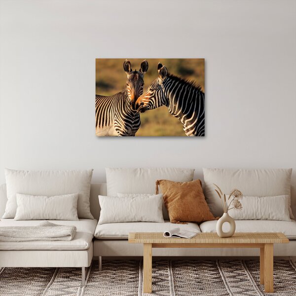 Slika - Dvije zebre (70x50 cm)