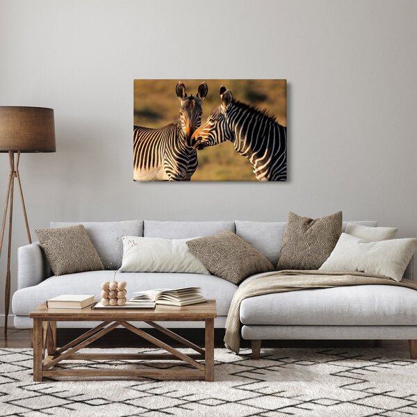 Slika - Dvije zebre (90x60 cm)
